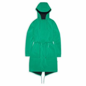 RAINS - STRING W PARKA IN GREEN, NWT, size L